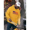 thumbnail image 2 of Independence Day 4Th Hoodie Men -Image by Shutterstock, Male Large, 2 of 4