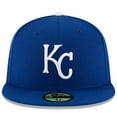 thumbnail image 2 of Men's New Era Royal Kansas City Royals Game Authentic Collection On-Field 59FIFTY Fitted Hat, 2 of 6