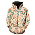 thumbnail image 1 of Sudadera con capucha para hombre, con cremallera, estilo retro, exótico, estampado 3D floral, vintage, chaquetas de moda, sudaderas divertidas y geniales, camisetas de hip hop, sudaderas con capucha d, 1 of 6