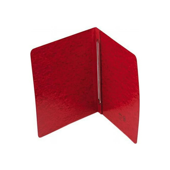 Smead 81252 Side Opening PressGuard Report Cover, Prong Fastener, Letter, Bright Red