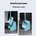 thumbnail image 6 of Toilet Brush with Holder Set,Cleaning Tools with Long Handle,Double-Sided Toilet Brush for Bathroom Toilet,Deep Cleaning Toilet Cleaner Scrubber,Decontamination Tool-Blue, 6 of 6