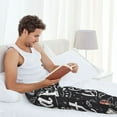 thumbnail image 5 of Xecao In Pizza We Crust Art Print Men's Straight Lounge Pajama Pants - The Ultimate in Comfortable Sleepwear-, 5 of 6