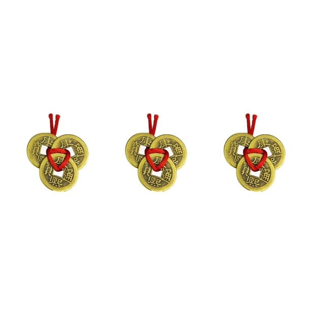 Guardurnaity 1/3 Uds monedas chinas de la buena suerte riqueza éxito fortuna aleación de cobre regalos de cumpleaños tres emperador colgante al por mayor Type1 NO1 Guardurnaity CBP259471