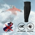thumbnail image 2 of Ski Shin Guards, Compression Sleeve with Honeycomb Pads for Adult & Child, Distributes Boot Pressure, 2 of 6