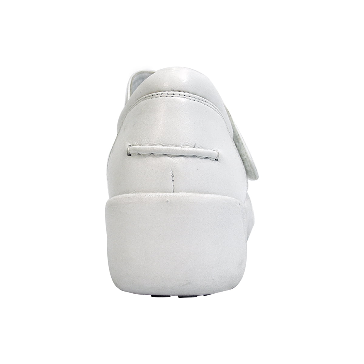 24 HOUR COMFORT Nicole Wide Width Professional Sleek Shoe WHITE 6