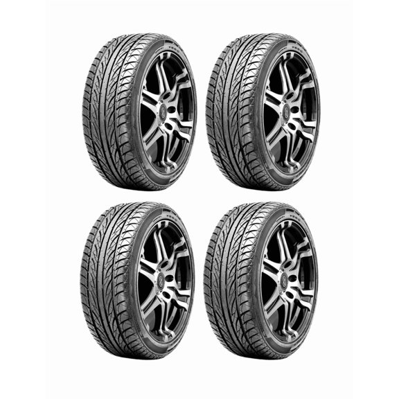 PAQUETE DE 4 LLANTAS - 225 45 R18 BLACKHAWK HU01 VT 95W XL