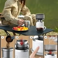 thumbnail image 3 of 2-In-1 Single Cup Coffee Maker Portable Coffee Maker For Travel  Manually Personal Drip Coffee Brewer Manual Coffee Machine for Kitchen and Office Camping  Hiking, 3 of 8