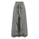 thumbnail image 3 of Cintura Wrap Faldas Pantalones Falda larga casual para mujer Cintura elástica Estilo elegante Traje diario (Gris XL) Cgtredaw para Mujer Gris T L, 3 of 7