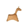 thumbnail image 5 of Kouboo Giraffe Shaped Wicker Basket, Safari Theme Nursery Décor Basket, Toy Organizer Basket for Home, Natural Color, 5 of 6