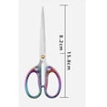 thumbnail image 4 of CHOK Fabric Scissors  Sewing Scissors 6 inch Premium Tailor Scissors  Heavy Duty Scissors  Sharp Scissors  Fabric Shears Zinc Alloy Scissors, 4 of 6