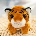 thumbnail image 6 of BGZLEU 3.93" Tiger Plush Key Chain, Stuffed Animal, Silky Tiger Cub Plush Stuffed Animal, Plush Toy, Gifts for Kids, Zoo Animals, Pendant, 6 of 8