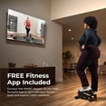 thumbnail image 5 of Mini Stepper for Exercise at Home, Stair Step Workout Machine with Resistance Band, Fullbody Cardio, Upgraded Over 300lb Weight Capacity, Optional Free SunnyFit App Connection, 5 of 9