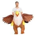 thumbnail image 2 of Inflatable Eagle Ride-On Costume For Adults - Patriotic Bird Party Outfit,Height 59"–74.8",Eagle, 2 of 7