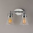 thumbnail image 2 of Maxim 26112CDPC-BUI 10 x 15 in. Seafarer 2-Light Bath Vanity with Bulbs, Polished Chrome, 2 of 5