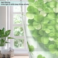 thumbnail image 4 of Lucky Grass Heart Blackout Curtains Thermal Insulation 63 inch Grommet for Bedroom Living Room Bathroom Kitchen Windows 2 Pack, 4 of 6