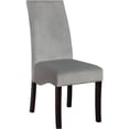 thumbnail image 3 of JERFIT 5-Piece Modern Grey and Black Dining Table Set with 4 Upholstered Chairs for Kitchen & Dining Room, 3 of 6