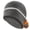 Dark Gray, variant on Men's Winter Beanie with Reflective Stripe Fleece Lined Warm Thermal Windproof Skull Cap Outdoor Cycling Running Daily Wear Solid Color Free Size