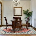 thumbnail image 3 of Junovo 6'x9'Rugs for Living Room Boho Rug Floor Carpet,Red/Blue, 3 of 7