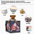 thumbnail image 5 of Home Organizer Foldable Fabric Storage Bin With Handle Santa Claus Dozing Off, 5 of 7