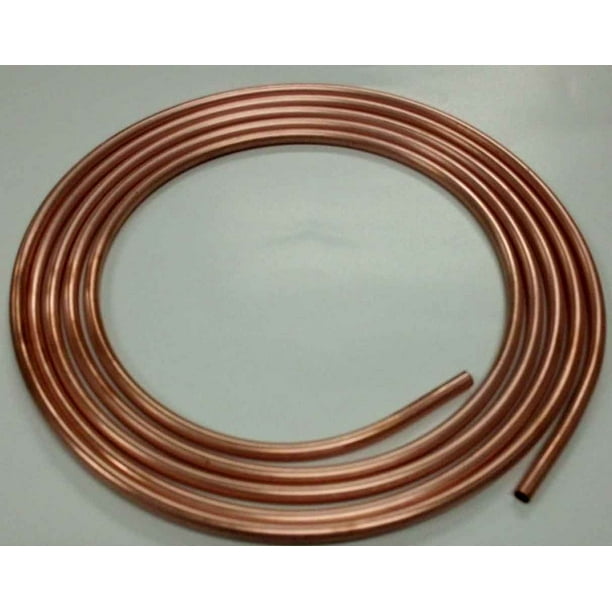 Tubo de cobre JOHN M FREY CO. Handi Coil de 6,35 mm x 3 m