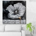 thumbnail image 3 of wall26 Canvas Wall Art Black and White Artwork Pictures Home Wall Decorations for Bedroom Living Room Paintings Canvas Prints Framed - 16x16 inches, 3 of 4