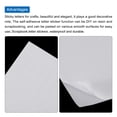 thumbnail image 3 of 8 Hojas de Etiquetas de Números de Brillo para Uñas Impermeables 3D Número Pequeño 0 a 9 Autoadhesivas para Álbum de Fotos, Blanco, 3 of 7