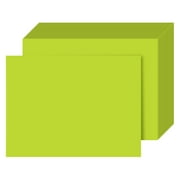 Bright Color Paper Regular 24lb - Size 9 x 12 Inches - 1 Ream of 500 Papers Per Pack (Yellow Green)