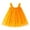 Orange, variant on Layered Tulle Tutu Dress for Toddler Girls,Baby Girl Rainbow Tutu Princess Skirt(Purple,3-4 Years)