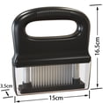 thumbnail image 2 of Meat Tenderizer with Cleaning Brush and 48 Ultra Sharp Stainless Steel Needle Blades, Tenderizer Cooking Tool, 2 of 4
