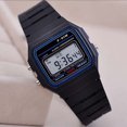 thumbnail image 2 of Reloj electrónico deportivo multifunción ultrafino luminoso despertador reloj electrónico para niños F-91w, 2 of 4