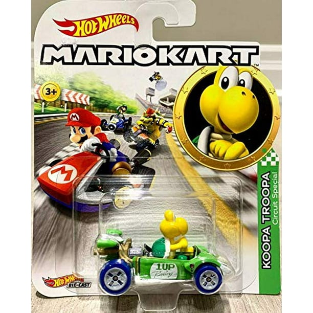 Hot Wheels Yellow Koopa Troopa Mario Kart