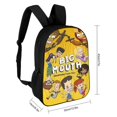 thumbnail image 2 of Big Mouth-theme Backpack, Campus style schoolbag Bookbag with Adjustable Shoulder Straps And Large Zip Compartment, Unisex Travel Bags., 2 of 6
