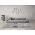 thumbnail image 3 of Ahgly Company Indoor Rectangle Abstract Gray Modern Area Rugs, 5' x 7', 3 of 4