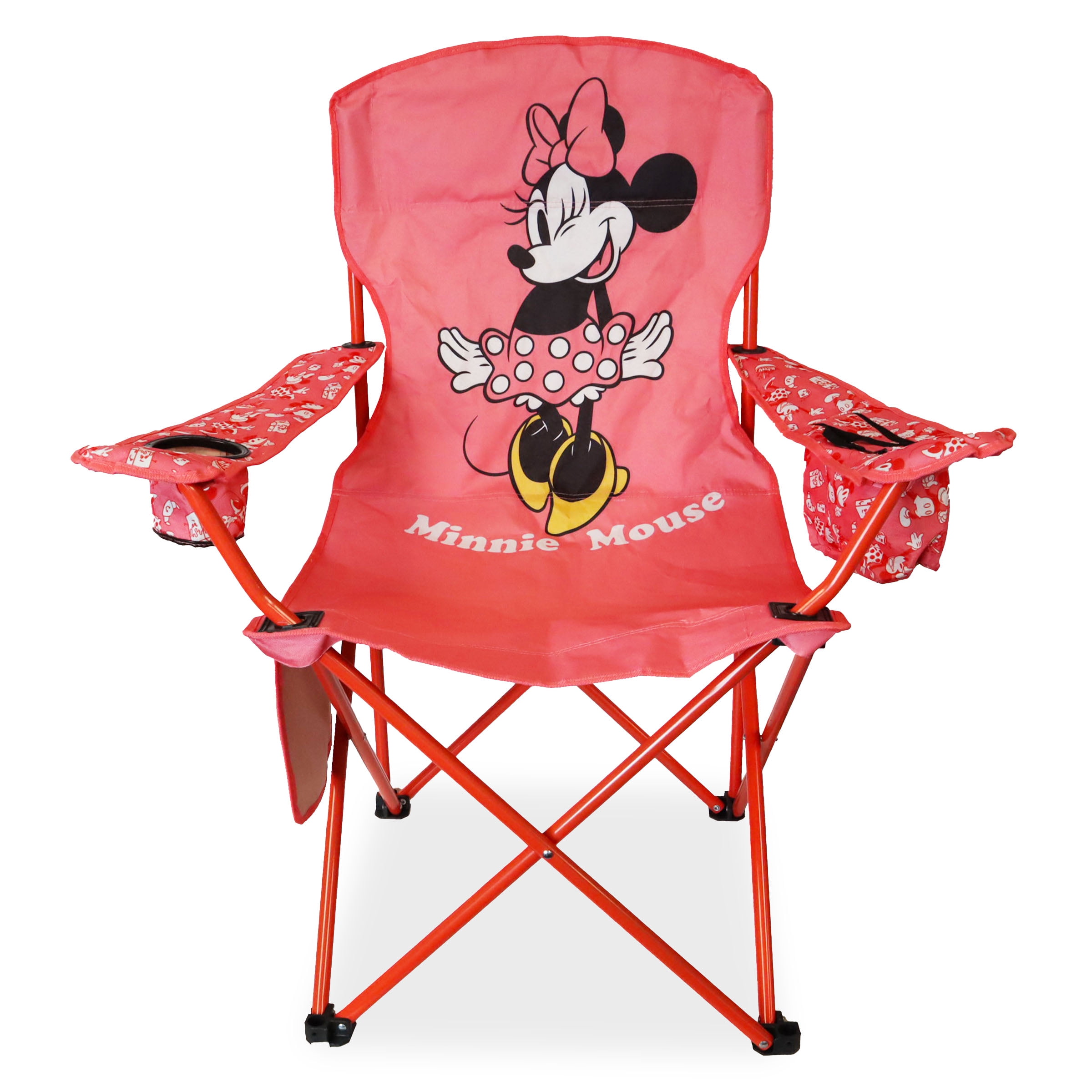 Fauteuil Pliant Minnie Mouse Cozee Buddy – Pour Enfants, Mousse Et Polyester