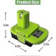 thumbnail image 5 of DM18RL Converter Battery Adapter for Dewalt 20V for Milwaukee 18V M18 Llithium Battery Convert to for Ryobi Power Tools., 5 of 5