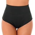 thumbnail image 3 of Fldy Women's Sexy Yoga Booty Shorts Gym Training Shorts Underwear High Waist Pants Clubwear Black 4XL, 3 of 7