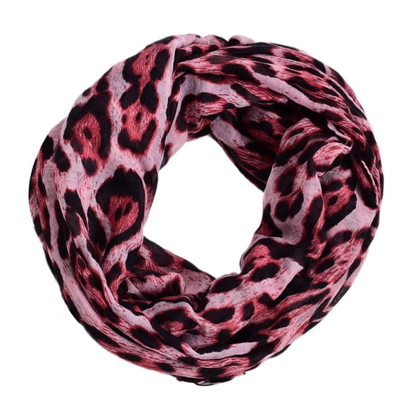 lanema Leopard Print Convertible Scarf Lightweight Head Wrap Travel Outdoor Activity