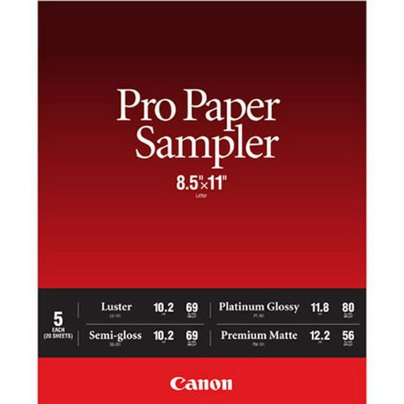 Canon Canon Pro Paper Samples Pack 8657B012