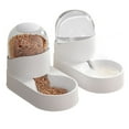 thumbnail image 1 of <p>Automatic Cat Feeder Waterer, Large Capacity  Pet Water Food Dispenser Transparent Easy Cleaning 2000ml  For Puppy For Indoor</p>, 1 of 7