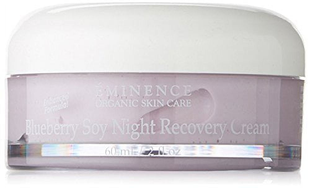 Eminence Organic Skin Care Blueberry Soy Night Recovery Cream - 2oz