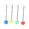 thumbnail image 1 of EeaseCA 4Pcs Bearded Dragon Toys Lizard Bell Toys Reptile Bell Balls with Suction Cup and Rope, 1 of 8