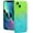 Green Blue, variant on Magnetic Case for iPhone 13 6.1 inch, Bi-Color Case Compatible with MagSafe Charger Clear Cover with Camera Lens Protector Soft Silicon Phone Case - Green Blue