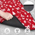 thumbnail image 3 of XMXT Waterproof Floor Mats for Cars, Funny Red Christmas Decoration Car Floor Mats All Weather Universal Fit Auto Carpet Car Accessories, 4 Piece, 3 of 6