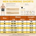 thumbnail image 2 of Men Tummy Control Shorts High Waist Slimming Shapewear Body Shaper Leg Underwear Seamless Boxer Briefs, 2 of 7