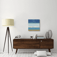 thumbnail image 2 of Global Gallery's 'Beachscape VI' By Michael Mullan Stretched Canvas Wall Art, 2 of 4