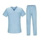 thumbnail image 5 of Conjunto De Batas De Enfermería Strade Fareast Limited ropa de trabajo de enfermera Lavable Suave XXL Azure, 5 of 8