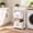 2 Tier M, variant on Vertical Laundry Basket Organizer with Wheel, Stackable Removable Laundry Hamper Cart for Small Space, Dorm, Bathroom