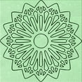 thumbnail image 1 of Ahgly Company Machine Washable Indoor Square Transitional Mint Green Area Rugs, 7' Square, 1 of 7