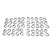 50 Pieces Stainless Steel 3/4" inch PEX Clamp Cinch Rings Crimp Pinch Fitting