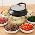 thumbnail image 4 of Amdohai Manual Food Chopper Manual Garlic Chopper Garlic Mincer Hand Pull String, 4 of 9